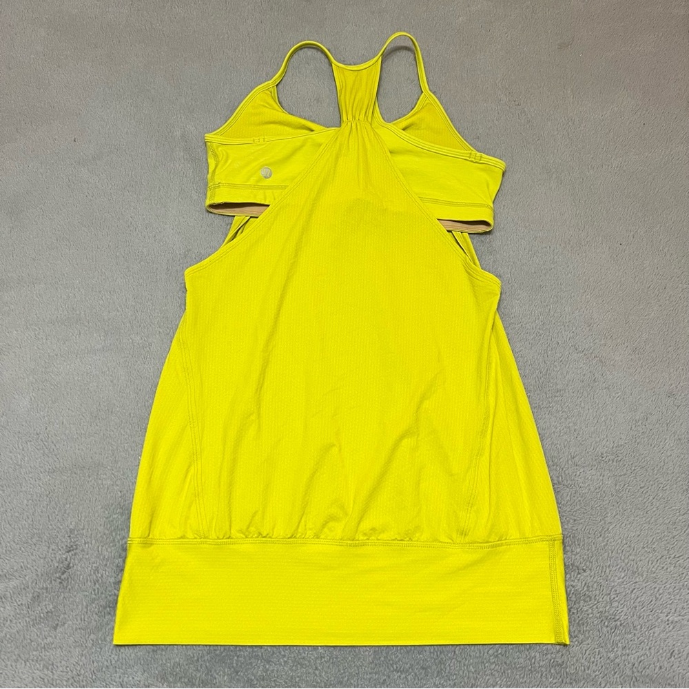 lululemon athletica Yellow Tank Top
